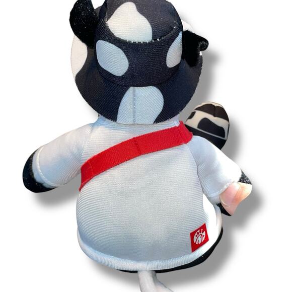 Chick-fil-A Plush Cow Eat Mor Chikin Summer Trend Setter Stuffed 5" 10" Lot of 2 - Picture 9 of 15